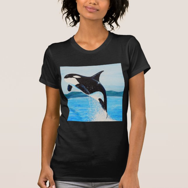 Camiseta Pintura Orca (Anverso)