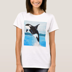Camiseta Pintura Orca