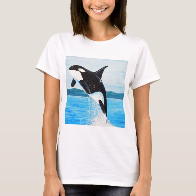 Camiseta Pintura Orca (Anverso)