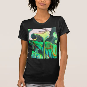 Camiseta Pintura original de la acuarela de Arum Lily