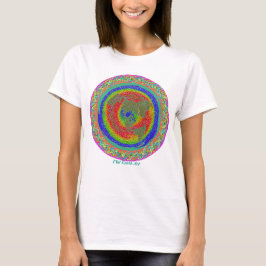 Camiseta Pintura original de la tierra de la escritura