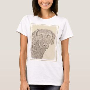 Camiseta Pintura original de perro de Chesapeake Bay