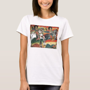 Camiseta Pintura ortodoxa etíope de la iglesia de Tewahedo