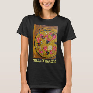 Camiseta Pintura Paella De Marisco por Alfred Fox