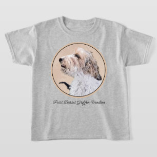 Camiseta Pintura Petit Basset Griffon Vendéen - Arte de per