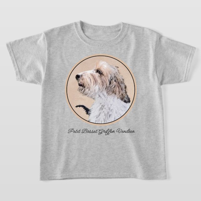 Camiseta Pintura Petit Basset Griffon Vendéen - Arte de per (Distribución)