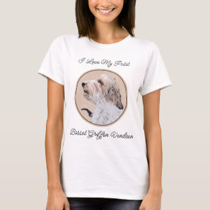 Camiseta Pintura Petit Basset Griffon Vendéen - Arte de per