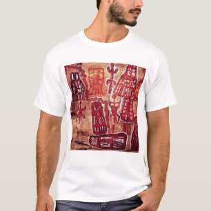 Camiseta Pintura prehistórica de la roca