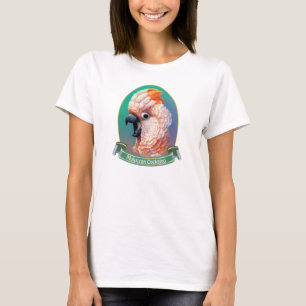 Camiseta Pintura realista del Cockatoo moluqueño