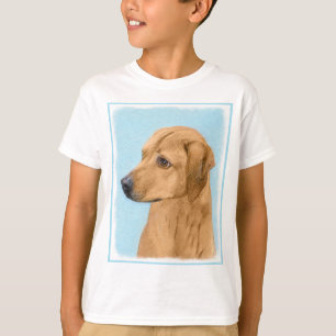 Camiseta Pintura Ridgeback Rhodesiana - Arte Perro Original