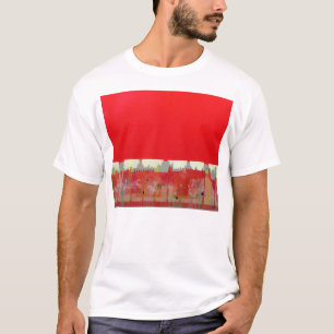 Camiseta Pintura roja