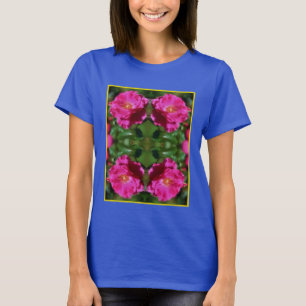 Camiseta Pintura rosa de rosa Resumen de arte de las flores