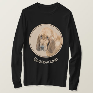 Camiseta Pintura sangrienta - Arte original del perro.