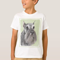 Pintura Schnauzer (gigante, estándar) - Arte de pe
