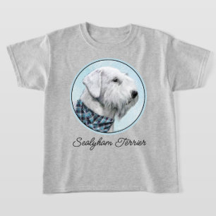 Camiseta Pintura Sealyham Terrier - Arte Perro Original.
