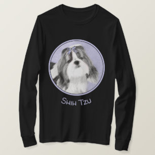 Camiseta Pintura Shih Tzu - Arte Perro Original.
