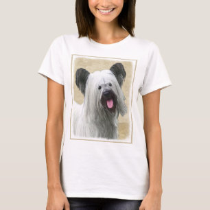 Camiseta Pintura Skye Terrier - Arte Perro Original.