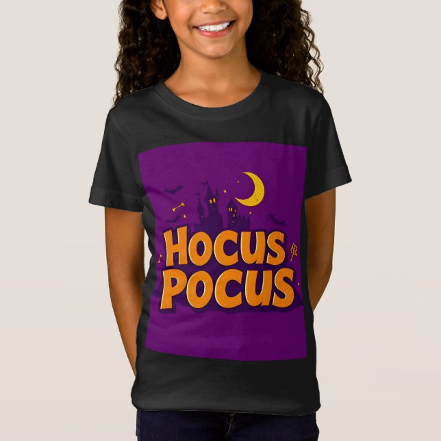 Camiseta Pintura temática de Halloween (Anverso)
