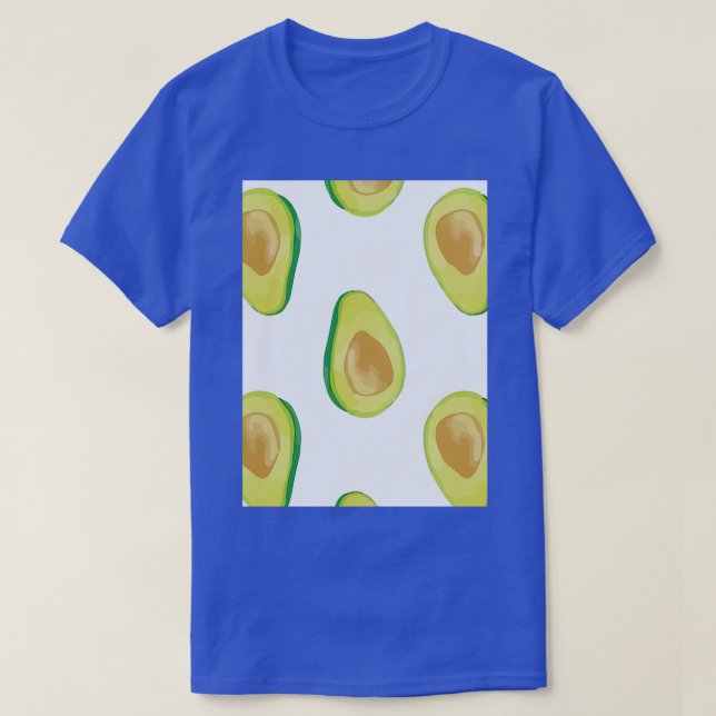Camiseta Pintura tropical aguacate (Diseño del anverso)