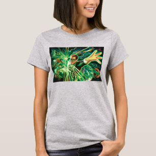 Camiseta Pintura verde de la linterna