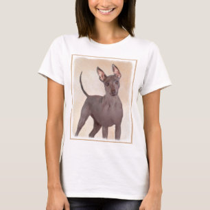 Camiseta Pintura Xoloitzcuintli - Arte Perro Original Cuto