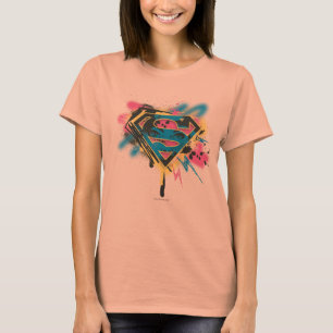 Camiseta Pintura y derramamientos de Supergirl