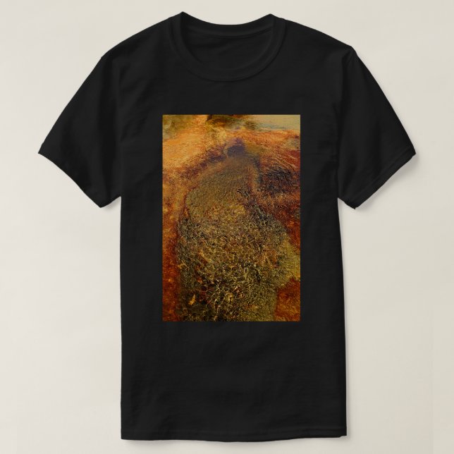 Camiseta Pinturas de agua a la belleza del arte natural (Diseño del anverso)