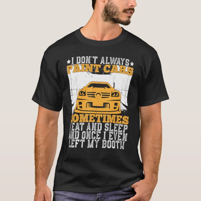 Camiseta Pinturas de automóviles de Lifetsyles Beneficios d (Anverso)