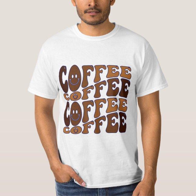 Camiseta pinturas de café (Anverso)