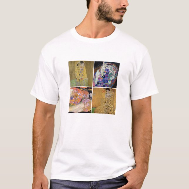 Camiseta Pinturas de Klimt (Anverso)