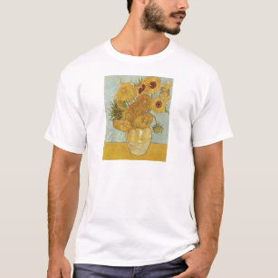 Camiseta Pinturas de Van Gogh: Girasoles de Van Gogh