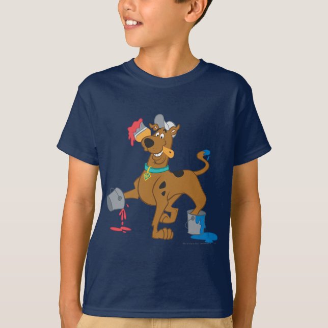 Camiseta Pinturas Scooby-Doo (Anverso)