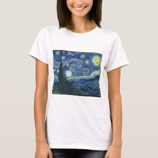 Camiseta Pinturas Van Gogh:Noche estrellada Van Gogh