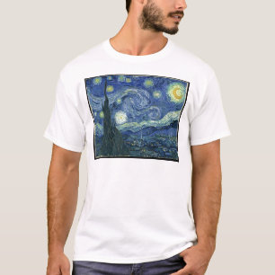 Camiseta Pinturas Van Gogh:Noche estrellada Van Gogh