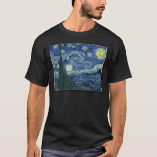 Camiseta Pinturas Van Gogh:Noche estrellada Van Gogh