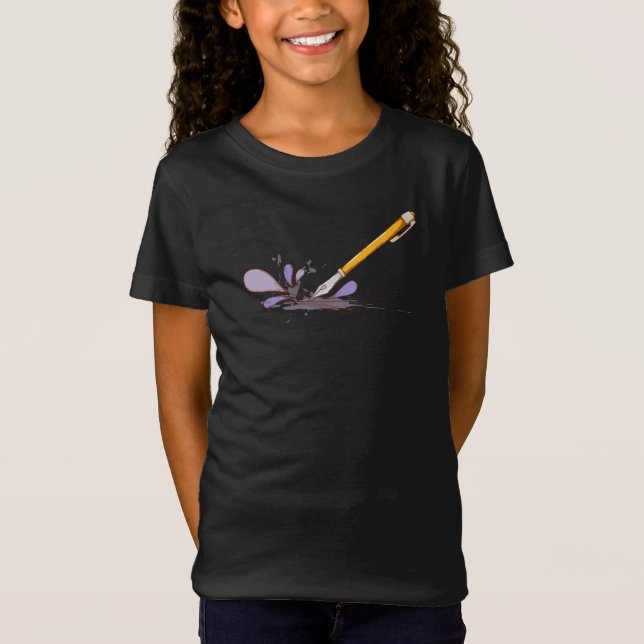 Camiseta Pinturas y Lápices (Anverso)
