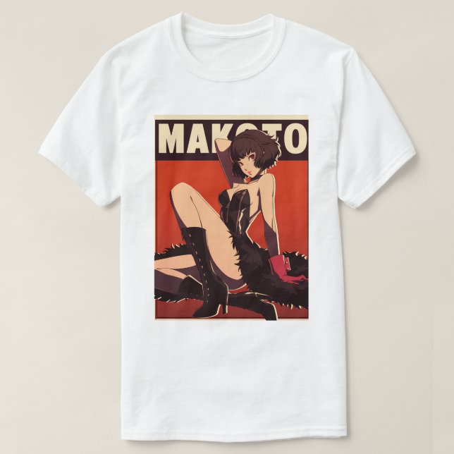 Camiseta Pinup Makoto V2 141 (Diseño del anverso)