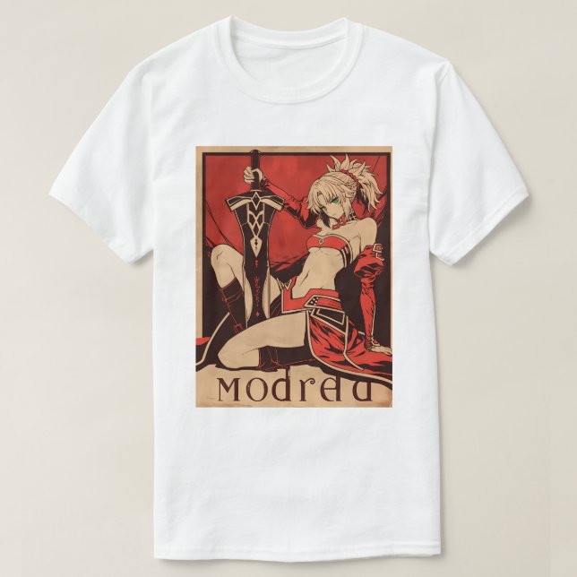 Camiseta Pinup Mordred 131 (Diseño del anverso)
