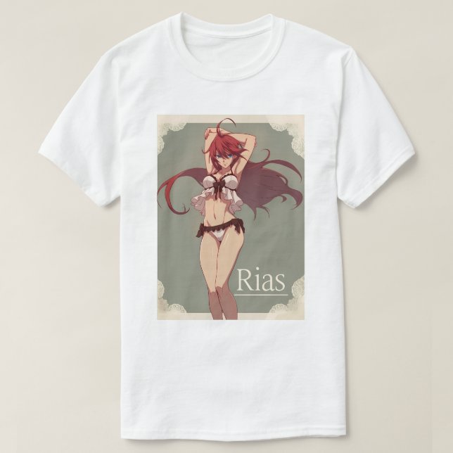 Camiseta Pinup Rias 150 (Diseño del anverso)