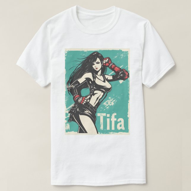 Camiseta Pinup Tifa 168 (Diseño del anverso)