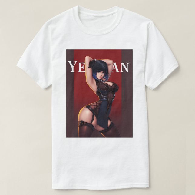 Camiseta Pinup Yelan 171 (Diseño del anverso)