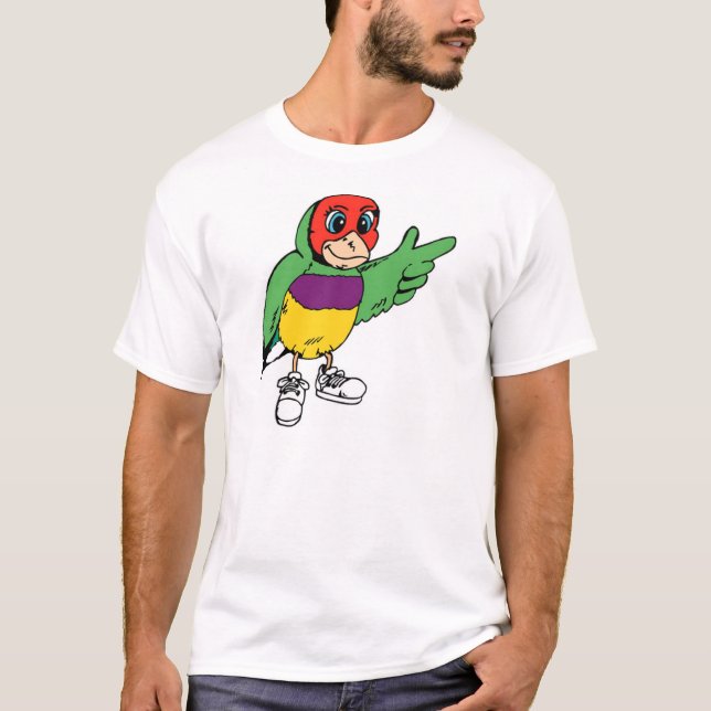 Camiseta pinzón 2 (Anverso)