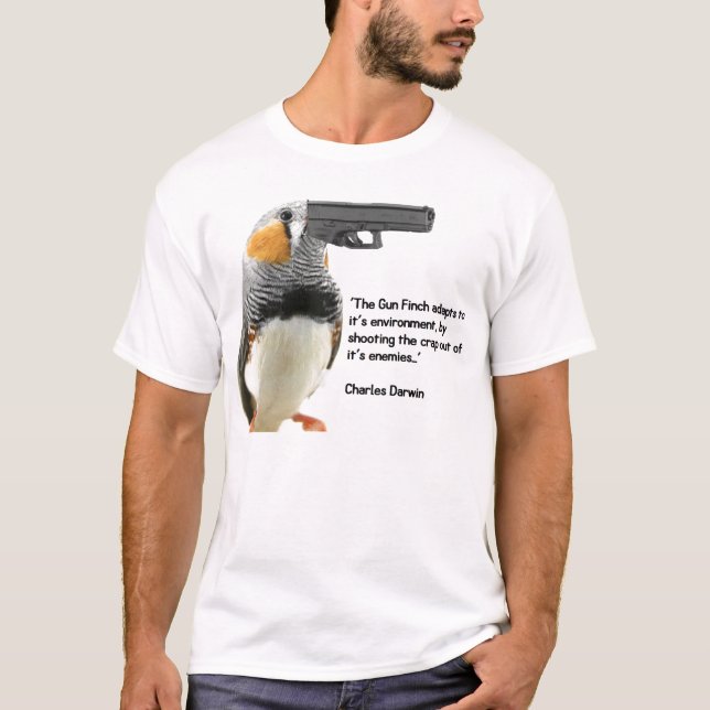 Camiseta Pinzón del arma (Anverso)