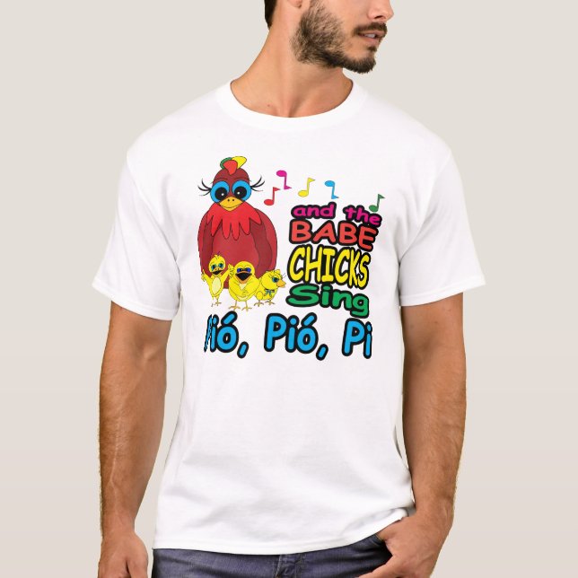 Camiseta Pio, Pio, pi (Anverso)