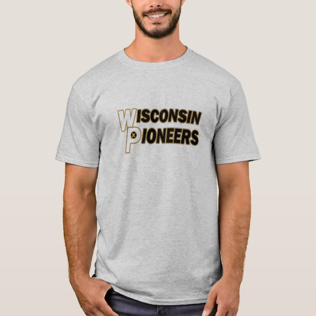 Camiseta Pioneros de Wisconsin (Anverso)