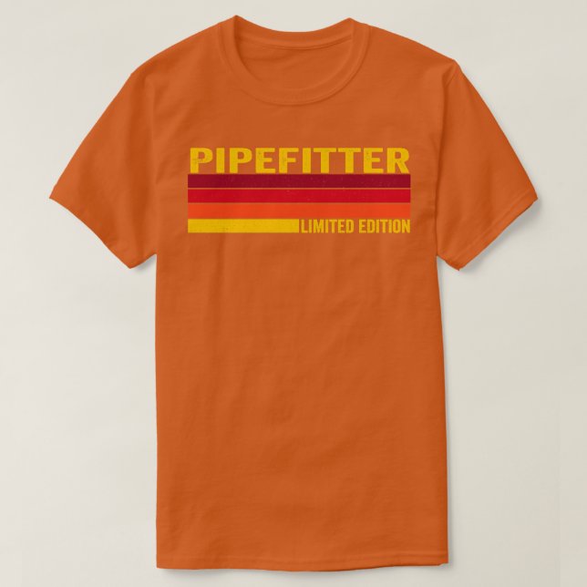 Camiseta Pipefitter (Diseño del anverso)