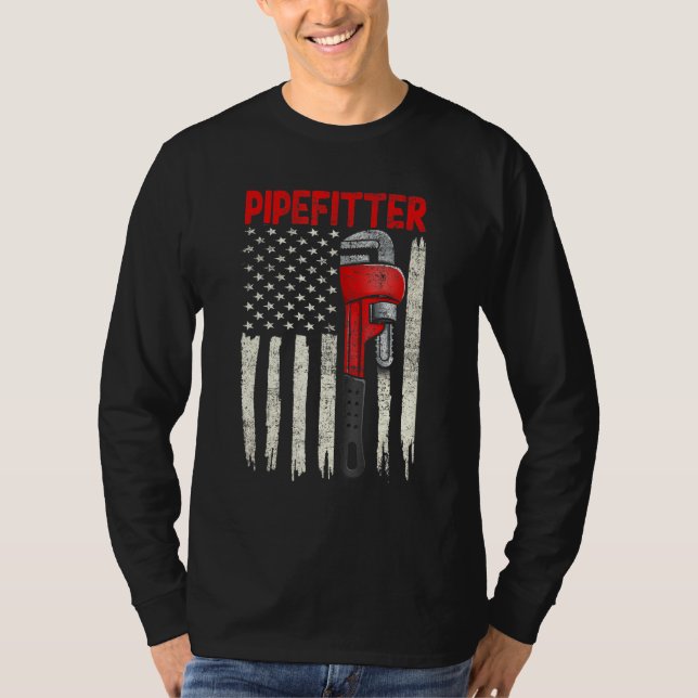 Camiseta Pipefitter de fontanería (Anverso)
