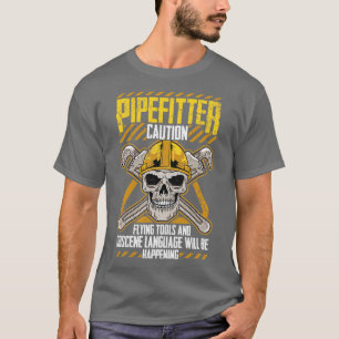 Camiseta Pipefitter Pipefitters Citas divertidas de humorte