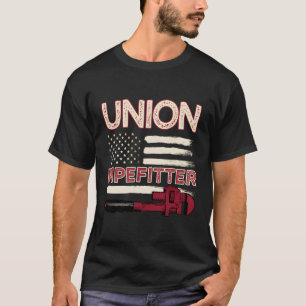 Camiseta Pipefitter Plumber Plumbing Union Pipefitter