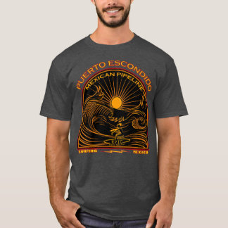 CAMISETA PIPELINA MEXICANA PUERTO ESCONDIDO